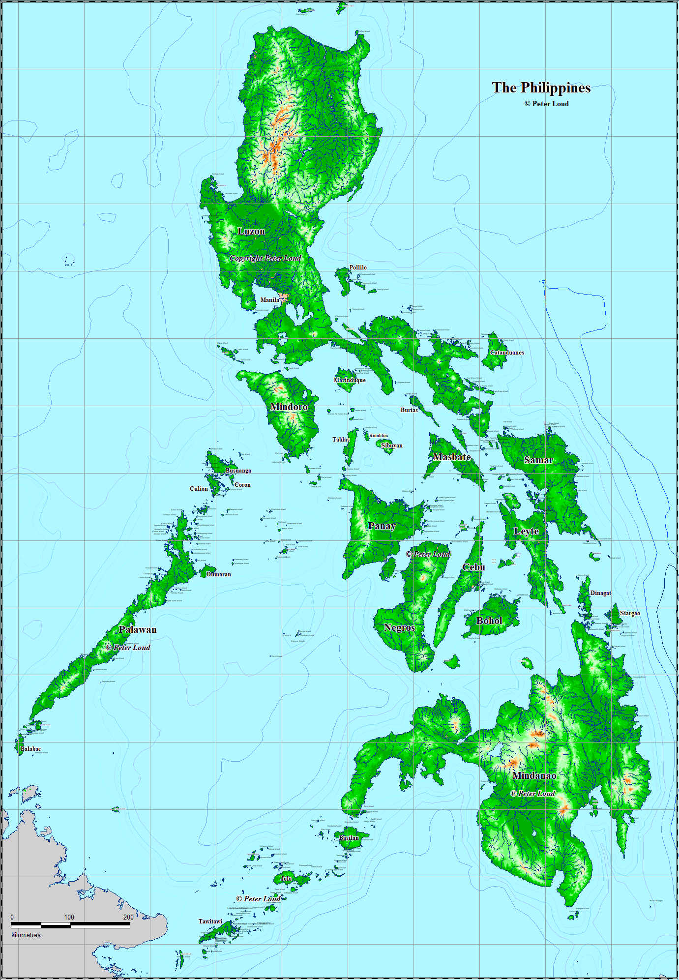 Map of Philippines
