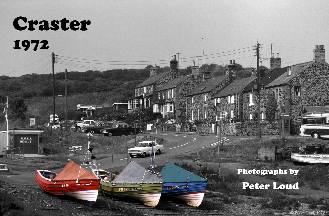 Fishing Cobles at Craster, Northumberland
